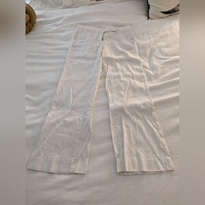 Diane von Furstenberg wide leg linen pants